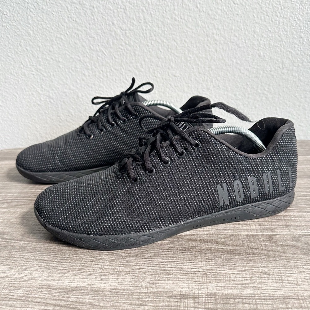 NOBULL Project Triple Black Trainer Workout Shoe Sneakers Men’s Size 12